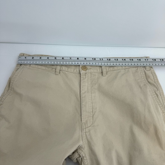 Patagonia Duck Pants Mens 35 X 30.5 Beige Straight Fit Organic Cotton WORK WEAR - Picture 7 of 12